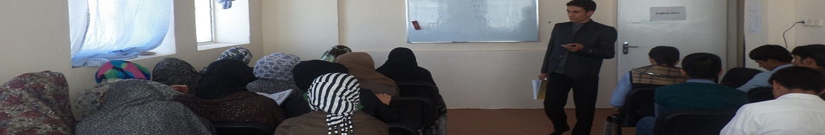 First group of Interchange-2- English classes at Herat Teacher Training College