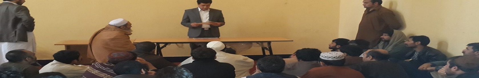 Awareness training program in Herat’s men jail