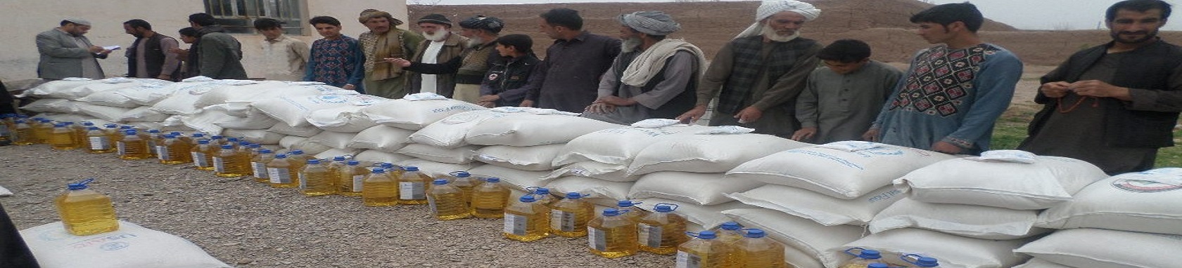 Food distribution for 63 conflicted affected IDPs