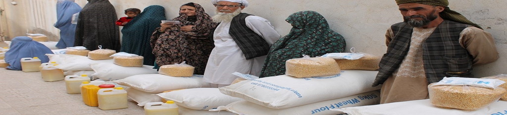 Food distribution for 54 conflicted affected vulnerable families