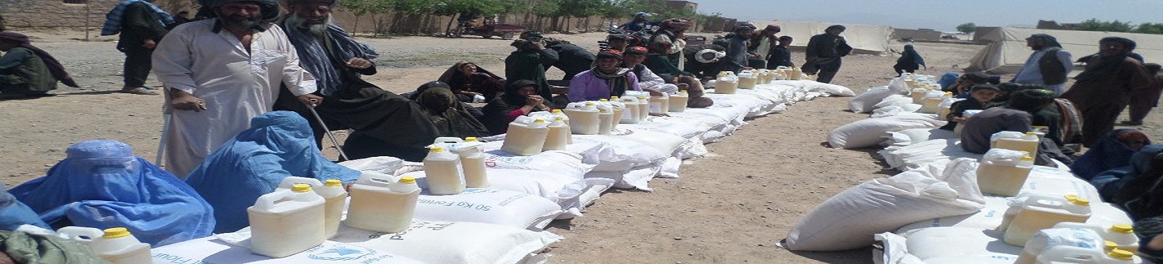 Food distribution for 360 conflicted affected vulnerable families