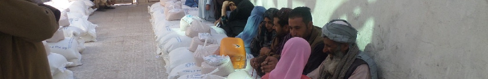 Food distribution for 64 conflicted affected IDPs